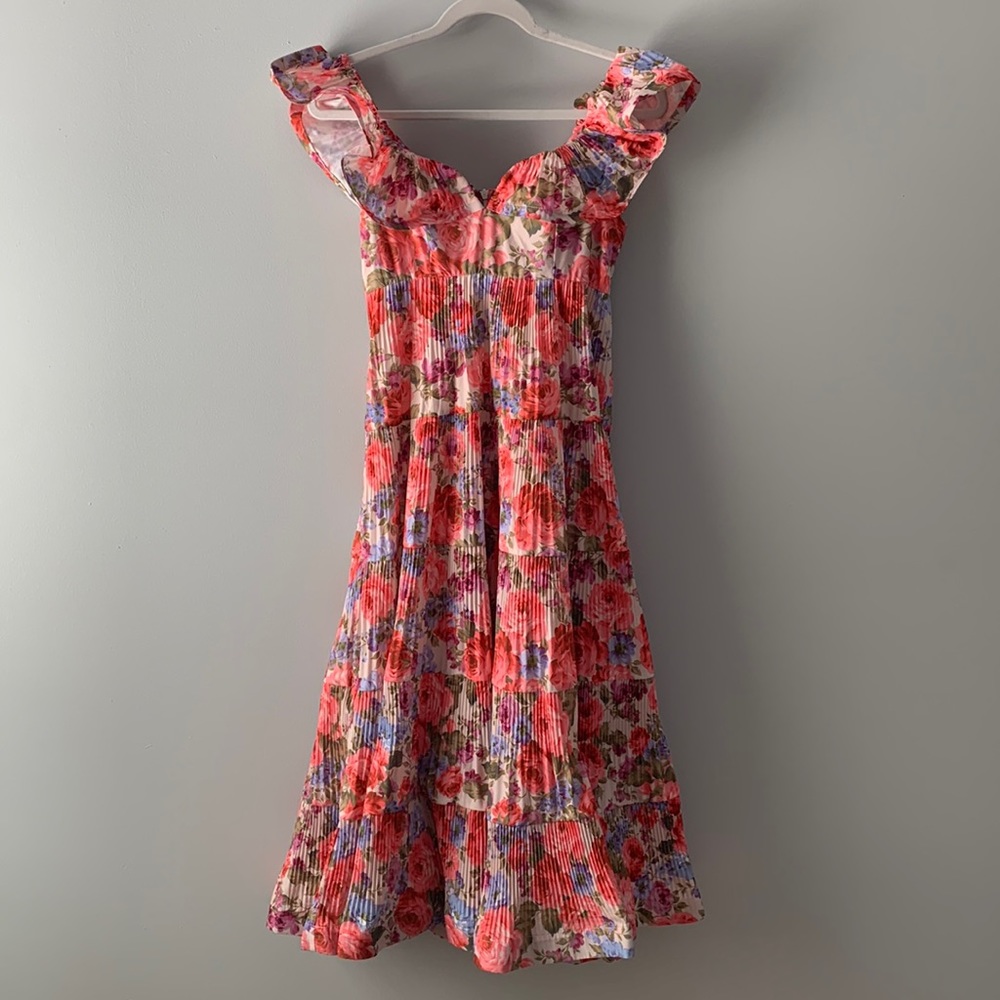 Stunning Beulah London Floral Dress. Small.